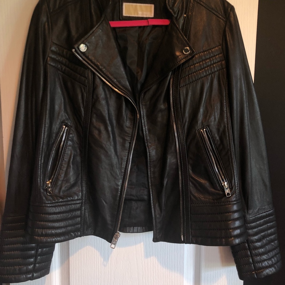 MICHAEL KORS Leather Jacket